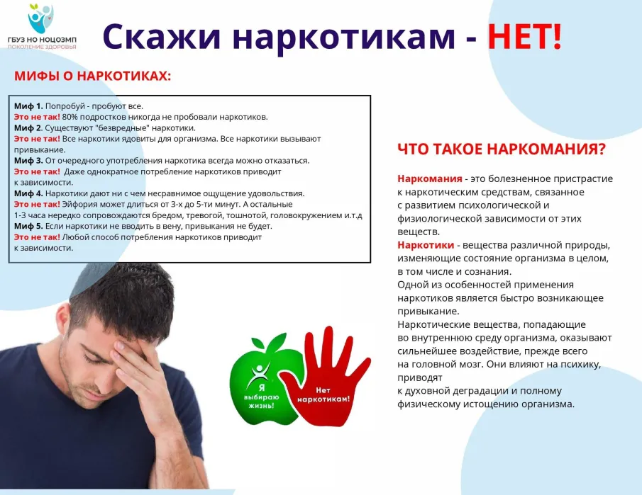 СКАЖИ НАРКОТИКАМ - НЕТ!